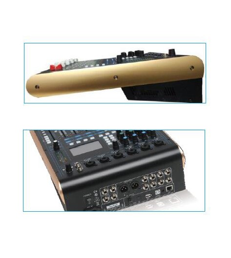 黃石DM12 12路數(shù)字調(diào)音臺(tái)