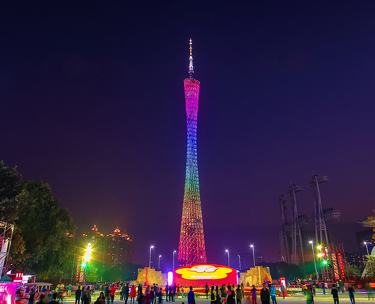 黃石廣州迎春花市燈光音樂(lè)會(huì)